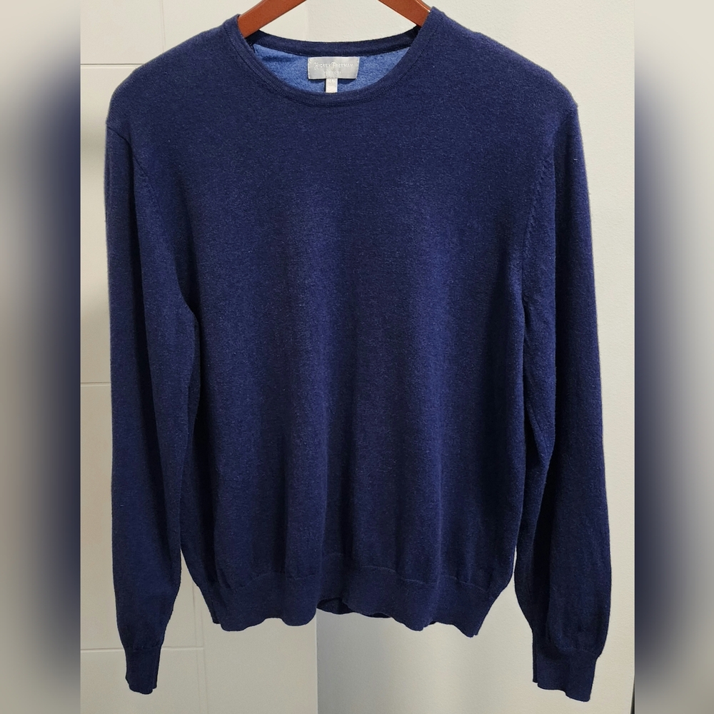 Hickey Freeman Cotton And Cashmere Blend Shirt